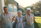 Joe Moll, Lyd and Harry Pohlmann, 1975