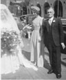 Jean Stockwell, bridesmaid Doris Durston, and one other, at her marriage